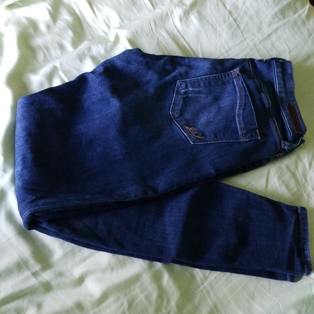 Express mid rise legging jeans